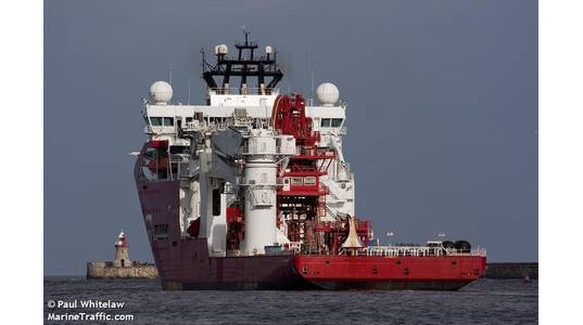 Construction support vessel Skandi Acergy - Credit: Paul Whitelaw