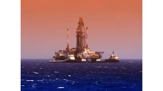 Credit: A drilling rig in the Gulf of Mexico - Credit:flyingrussian/AdobeStock