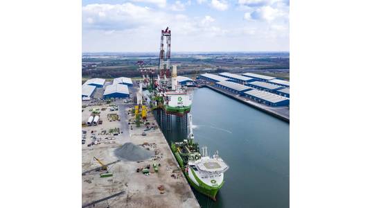 DEME’s Offshore Base in Vlissingen (Credit: DEME Group)