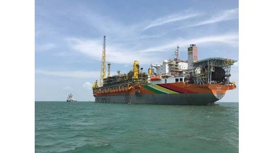 Liza Destiny FPSO currently the only offshore production facility in Guyana (Photo: Guyana Department of Public Information)