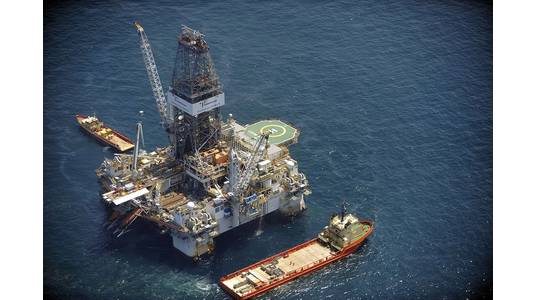 GSF Development Driller II - U.S. Coast Guard photo by Petty Officer 3rd Class Barry Bena