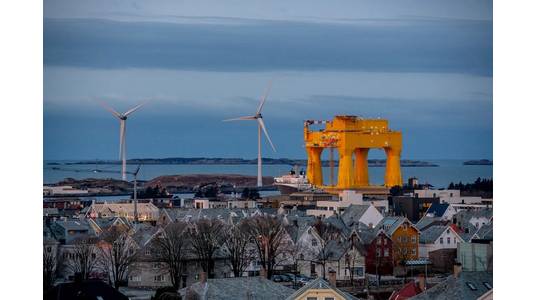 DolWin epsilon HVDC platform (Credit: Øyvind Sætre / Aibel)