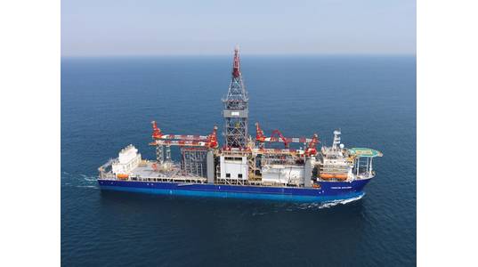 The well was drilled using Vantage Drilling's Tungsten Explorer Drillship - Credit: Vantage Drilling
