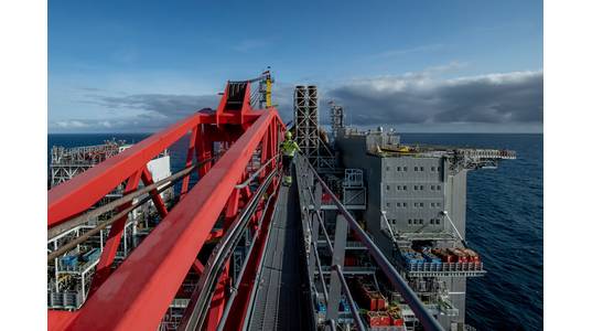 The Edvard Grieg platform will receive full power from shore (Photo: Lundin Petroleum)