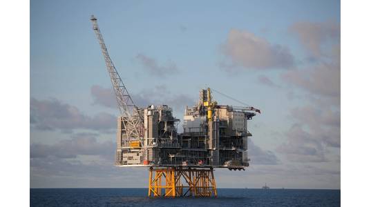 Edvard Grieg oil and gas production platform (Photo: Lundin)