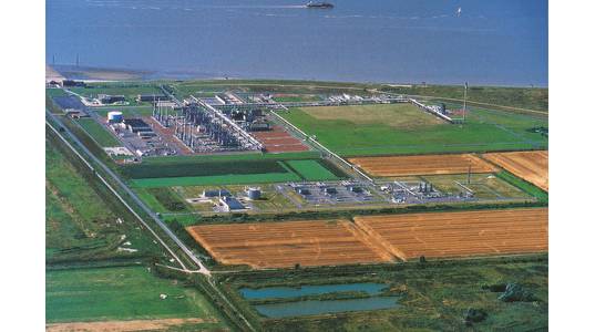 Emden terminal (Photo: Gassco)