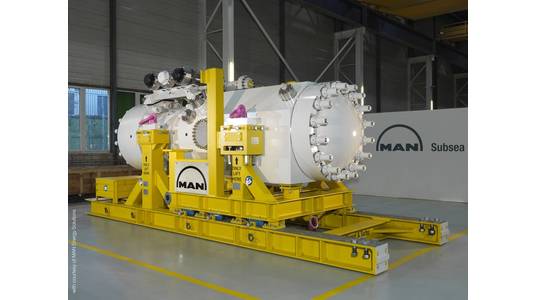 MAN Energy Solutions provided the compression units for Equinor’s Asgard subsea compression project, delivered by Aker Solutions. Images from MAN Energy Solutions.