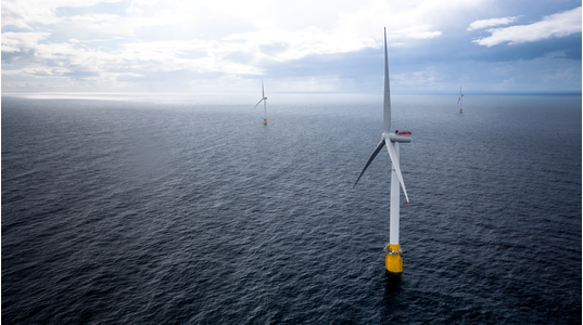 Equinor’s Hywind Scotland became the world’s first floating wind farm in 2017. Øyvind Gravås/Woldcam via Equinor