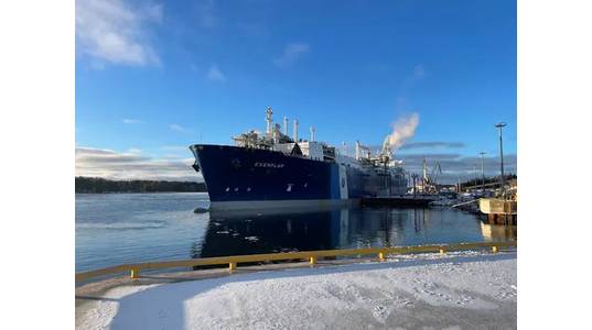 FSRU Exemplar - Credit: Excelerate Energy
