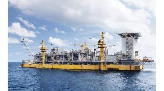 Floating Production Unit at Chevron's IDD project (Photo: Chevron)