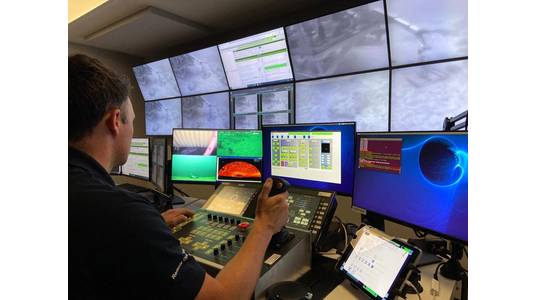 Fugro has four remote operations centers around the world currently. Photo from Fugro.
