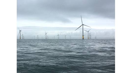 The Gwynt Y Mor wind farm. Photo from Rovco.