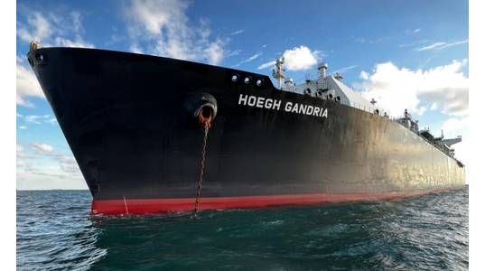 Hoegh Gandria will be converted to FSRU for deployment to the LNG terminal in Port of Sumed, Egypt (Credit: Höegh Evi, Norway)