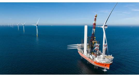Hollandse Kust Noord offshore wind farm (Credit: Eneco / MatZwart)
