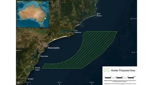 Hunter zone ©The Federal Government of Australia
