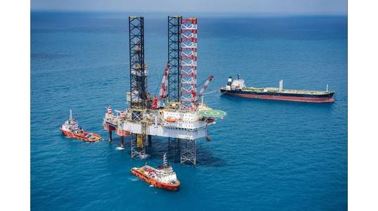 Illustration; A Drilling rig in the Gulf ot Thailand - Credit: nattapon7