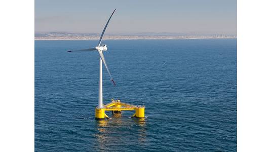 For illustration only - A floating wind turbine - credit:Untrakdrover/Wikimedia Commons - CC BY-SA 3.0