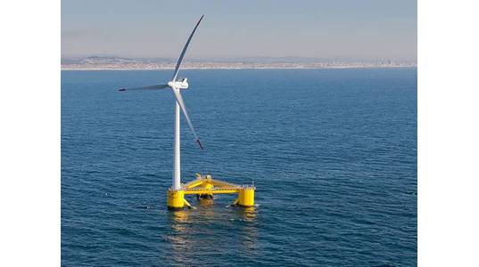 For illustration only - A floating wind turbine - credit:Untrakdrover/Wikimedia Commons - CC BY-SA 3.0