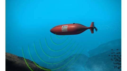 Illustration: A Fugro AUV - Credit:Fugro