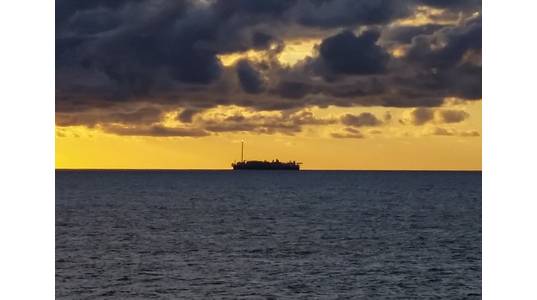 Illustration only; An FPSO offshore Brazil - Credit: Ranimir/AdobeStock - The image has been cropped