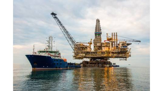 Illustration only - An offshore platform topside in Azerbaijan - Credit:  Elnur/AdobeStock