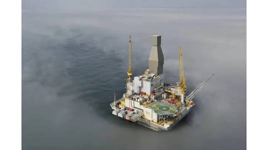 ©Illustration: Orlan offshore platform in Sakhalin - Credit: Sakhalin-1 (File photo)
