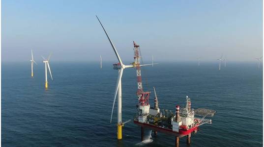 Illustration; An Orsted offshore wind farm / Image: Orsted