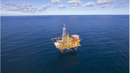For Illustration: OMV's platform in New Zealand - Credit: OMV