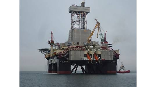 Illustration; Saipem's offshore drilling rig Scarabeo 8 - Image by Kvitrud - Wikimedia Commons - CC BY-SA 3.0