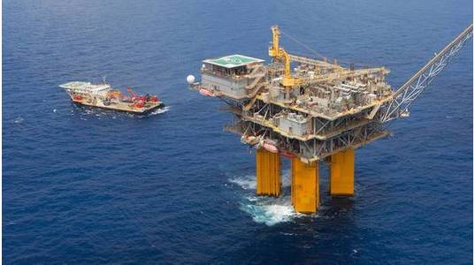 For illustration only - BHP's Shenzi platform in the Gulf of Mexico - Credit: BHP
