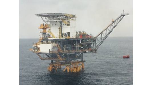Illustration: A VAALCO Platform - Photo: Vaalco