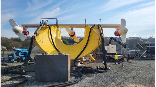 Image: QED Naval turbine via META