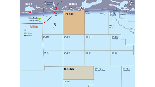 OPL 310 map / Image source: Lekoil