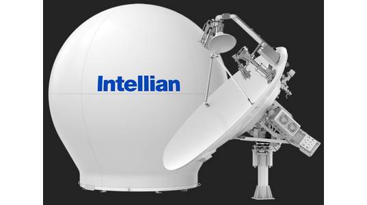 Intellian’s v240MT antenna (Image: Intellian)
