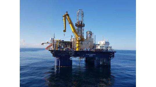 The Island Innovator Rig (Credit: Island Drilling)