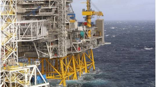 The Johan Sverdrup field in the North Sea. (Photo: Arne Reidar Mortensen)
