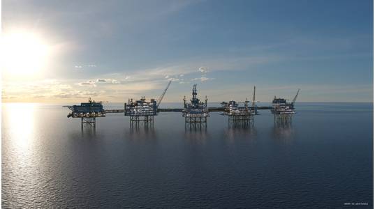 Johan Sverdrup Phase 2 Illustration - Credit: Equinor