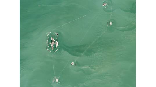 Kashagan Field - Credit: Planet Labs/Wikimedia Commons Planet Labs - CC BY-SA 4.0
