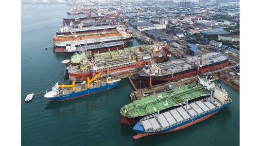 Keppel Tuas Shipyard - Credit: Keppel Corp.