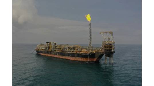 FPSO Kwame Nkrumah in Ghana ©Sparrows