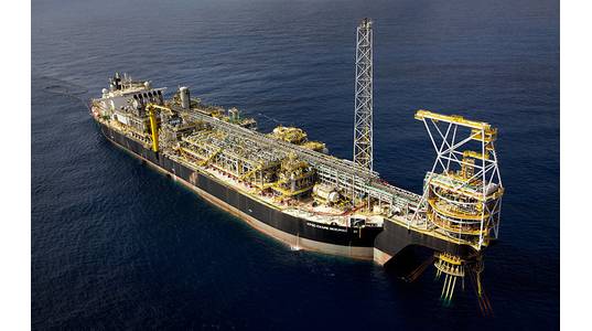 The FPSO Kwame Nkrumah MV21 at the Jubilee field, offshore Ghana - Credit: MODEC (File image)