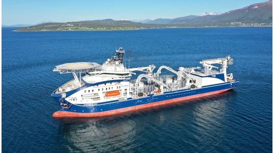 Leonardo Da Vinci cable layer - Credit: Prysmian Group (file image)