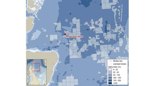 Liberator field location - Image Credit: i3 Energy