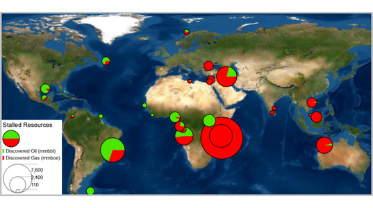 Location map of stalled resources - Credit: Westwood Energy
