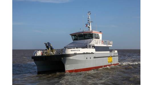 Manor Victor, sister vessel to Wey Feng, also owned and operated by OEG Renewables (Credit: Strategic Marine)