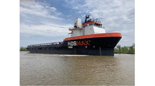 HOS Maverick is one of the OSVs acquired by Hornbeck Offshore Services in 2022. (Photo: Hornbeck Offshore Services)