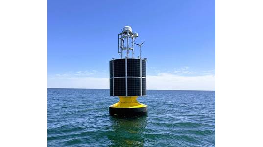 OPT's next-gen PowerBuoy (Credit: OPT)

