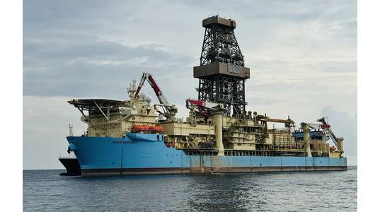 Noble Venturer drillship (Credit: Trident Energy)
