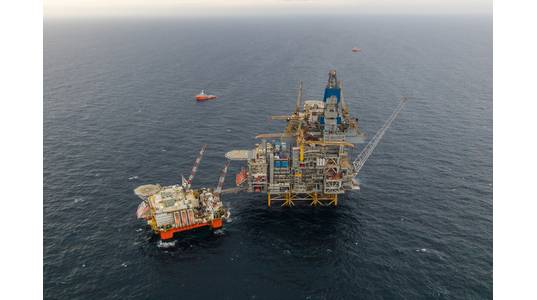 North Sea fortunes: a rig at Equinor’s Mariner project in the North Sea (Photo: Jamie Baikie, Equinor)
