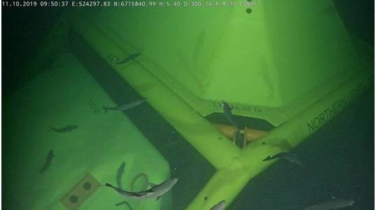 The Northern Lights template on the seabed (Photo: Equinor)